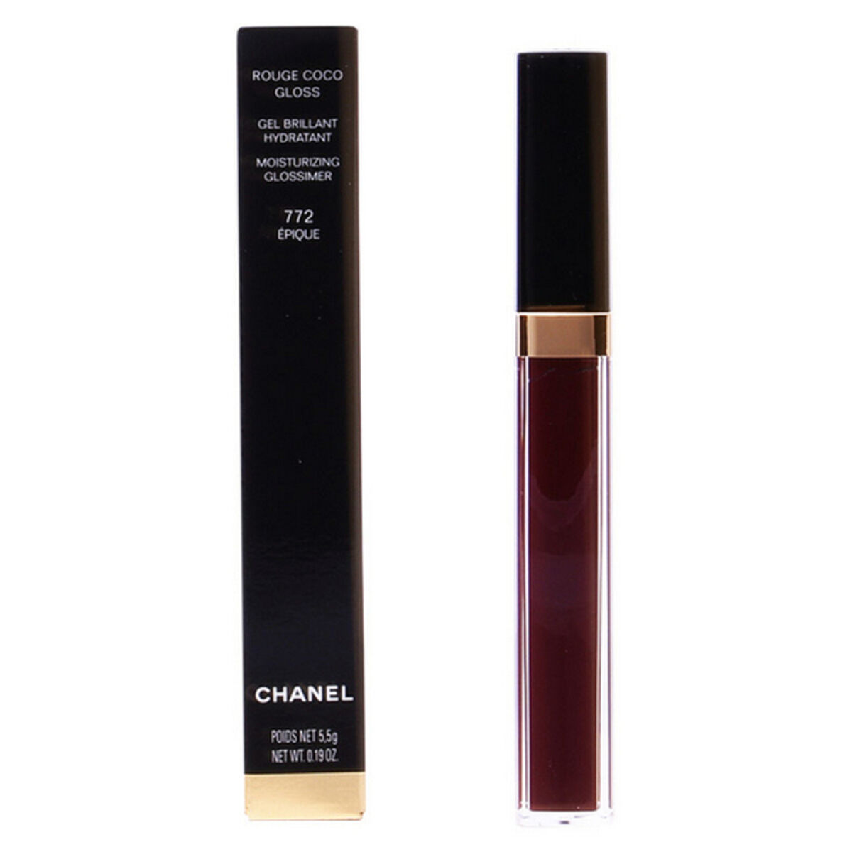 Rudos spalvos silikonas Rouge Coco Chanel